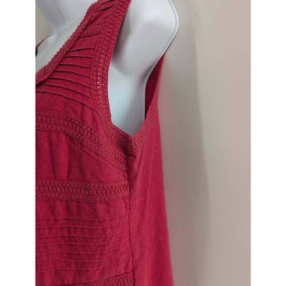 Christopher & Banks Smocked Linen Top Jacket Combo - Picture 5 of 16